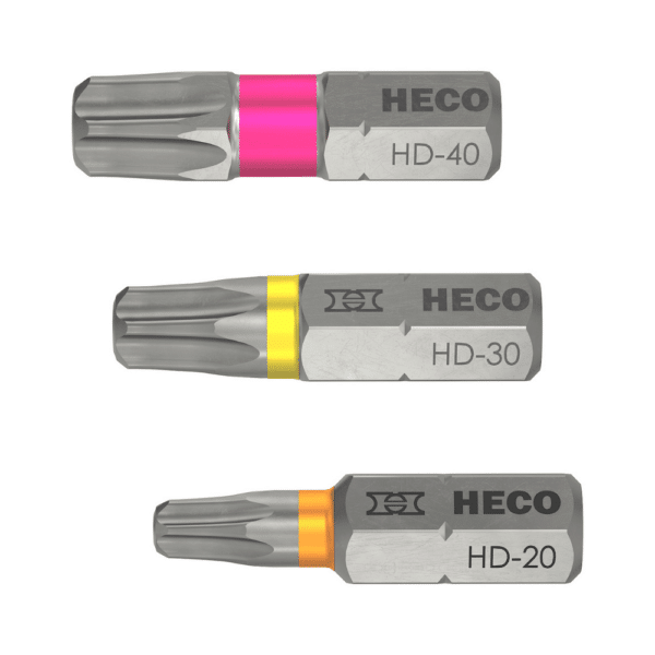 heco-drive bits übersicht