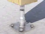 verstellbarer Pfostenträger Beton
