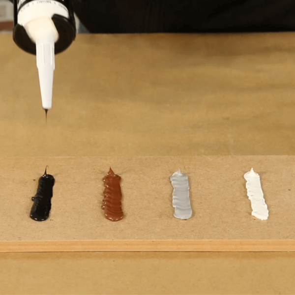 montagekleber farben weiß schwarz grau braun