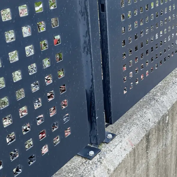 betonschraube edelstahl a4 anwendung im außenbereich zaun