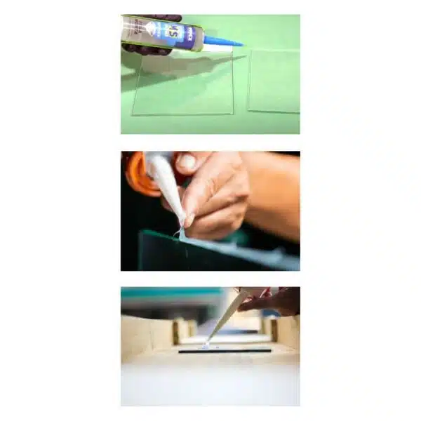 montagekleber transparent anwendung