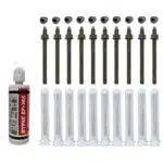 Schwerlast-Montageset Edelstahl A4 BTFIX SF-165