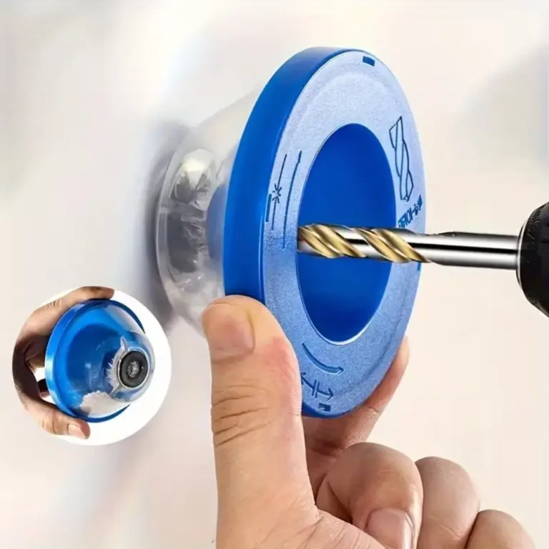 Bohrstaubfänger mit Bohrer