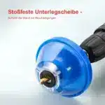 Bohrstaubfänger stoßfeste Scheibe