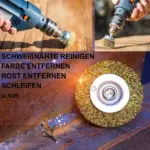 Drahtbürsten für Bohrmaschinen messingbeschichtet 5-tlg. Eigenschaften
