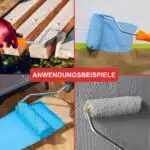 Farbroller Set 21.-tlg. Anwendungsbeispiele