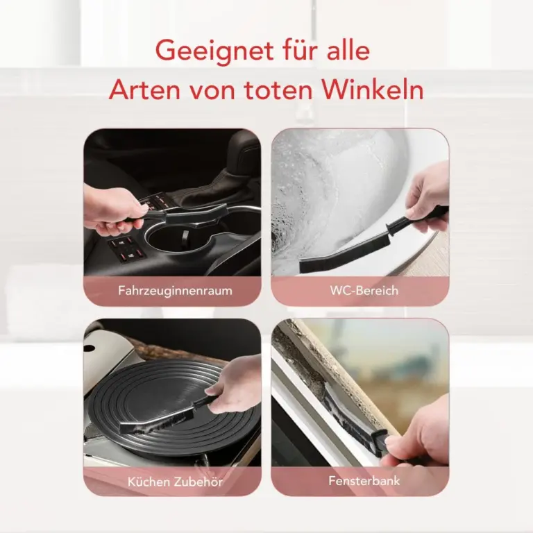 Fugenbürste Anwendungsbeispiel