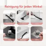 Fugenbürste Anwendungsbeispiele