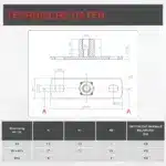 Grundplatte Rohrschellen Befestigungsplatte Technische Daten