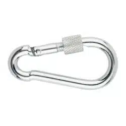 Karabinerhaken mit Sicherheitsverschluss
