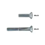 Senkschraube ISO 10642, ähnlich DIN 7991 M8x30 und M8x55