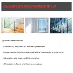 Montegekleber-transparent-Anwendungsbereiche