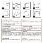 Revisionsklappe mit Aluminiumrahmen Montageanleitung