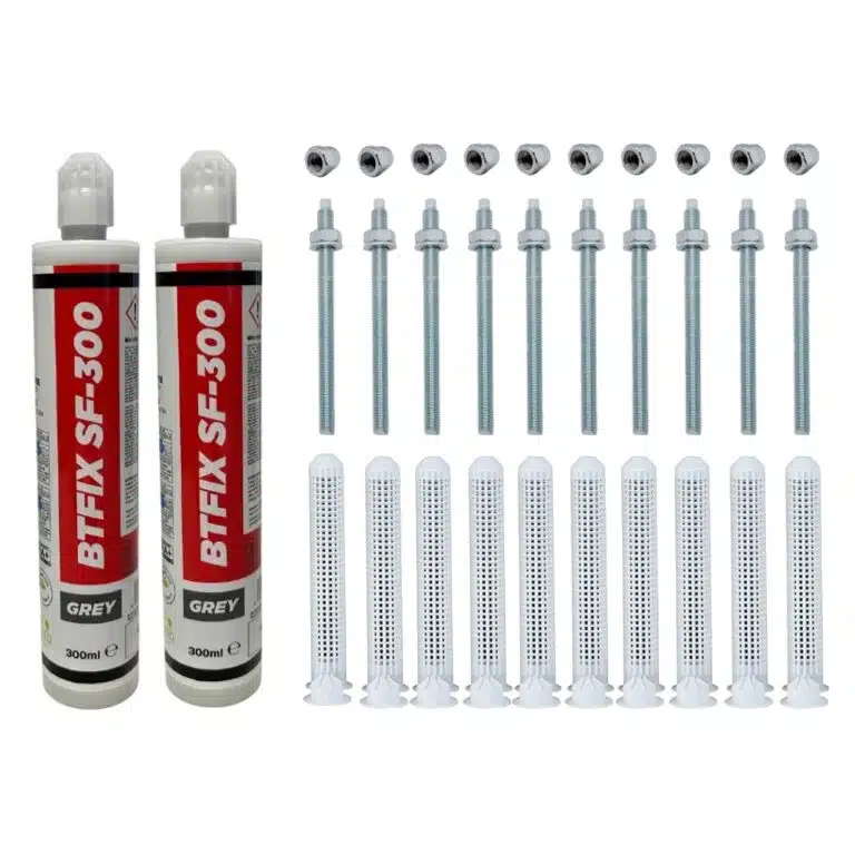 Schwerlast-Montageset 2x BTFIX SF-300 ETA Zulassung