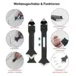 Silikonentferner Werkzeugaufsätze und Funktionen