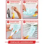 Staubmagnet Anleitung Bedienung
