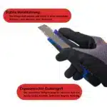 Universalmesser Cuttermesser Ergonomischer Gummigriff