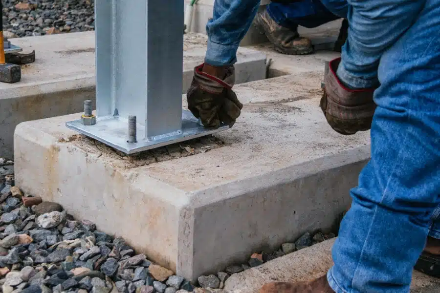gerissener oder ungerissener beton